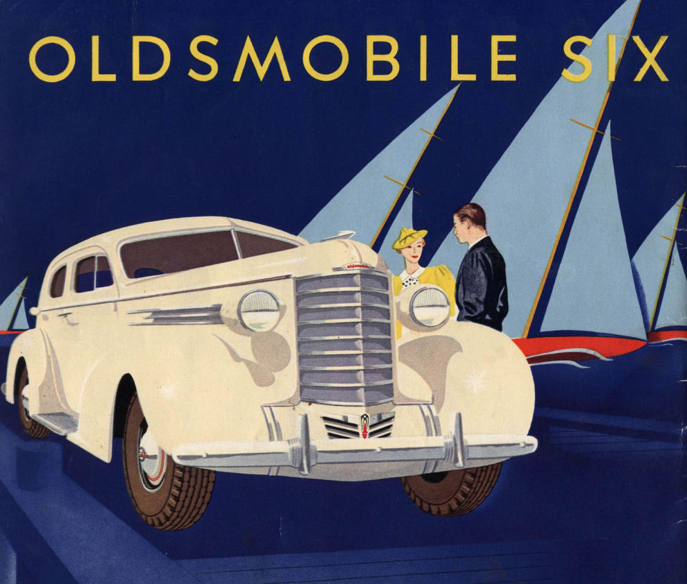 1937 Oldsmobile Six Brochure Page 13